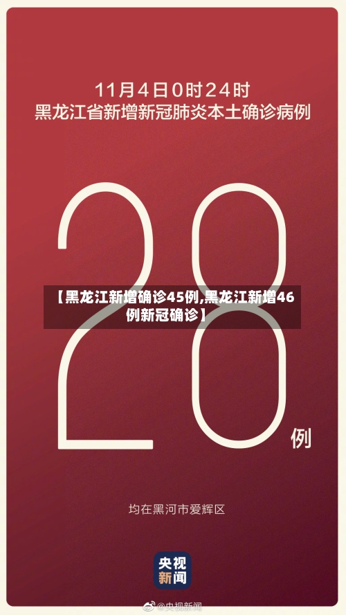 【黑龙江新增确诊45例,黑龙江新增46例新冠确诊】
