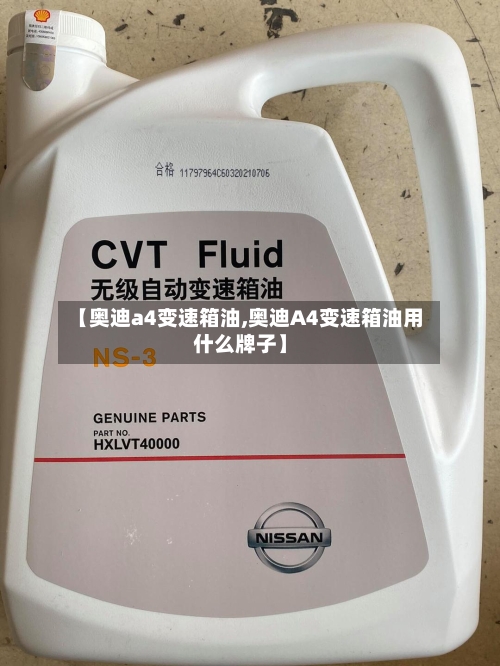【奥迪a4变速箱油,奥迪A4变速箱油用什么牌子】
