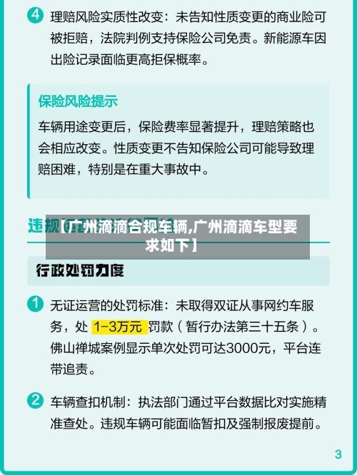 【广州滴滴合规车辆,广州滴滴车型要求如下】