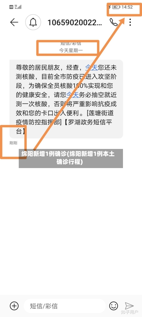 绵阳新增1例确诊(绵阳新增1例本土确诊行程)