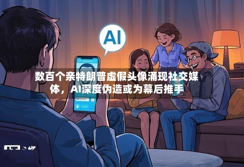 数百个亲特朗普虚假头像涌现社交媒体，AI深度伪造或为幕后推手-第2张图片