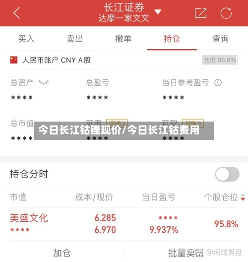 今日长江钴锂现价/今日长江钴费用