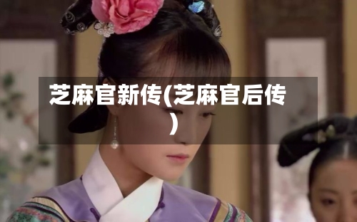 芝麻官新传(芝麻官后传)-第3张图片