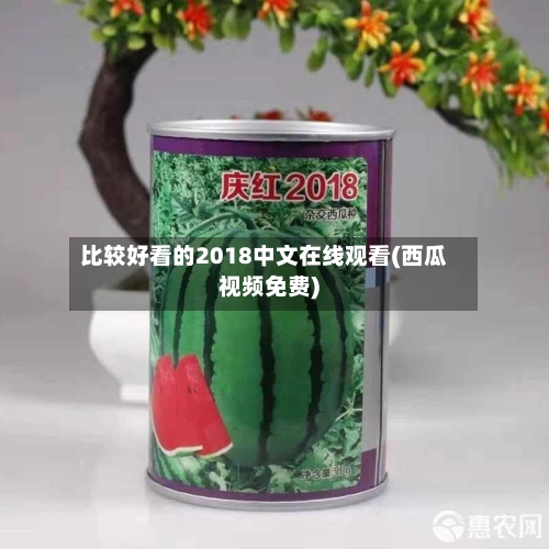比较好看的2018中文在线观看(西瓜视频免费)