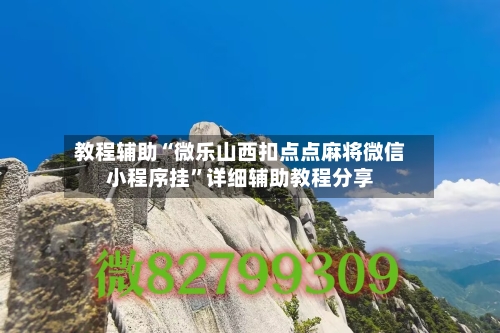 教程辅助“微乐山西扣点点麻将微信小程序挂”详细辅助教程分享-第2张图片