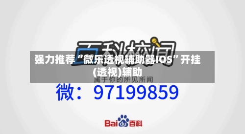 强力推荐“微乐透视辅助器IOS”开挂(透视)辅助-第2张图片