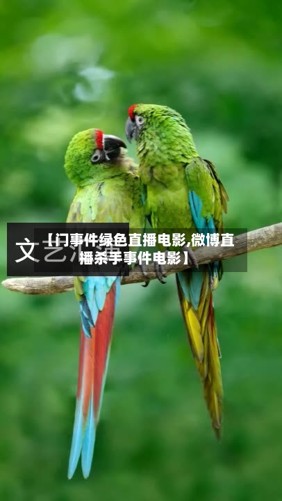 【门事件绿色直播电影,微博直播杀手事件电影】