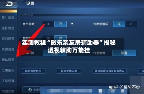 实测教程“微乐亲友房辅助器”揭秘透视辅助万能挂-第3张图片