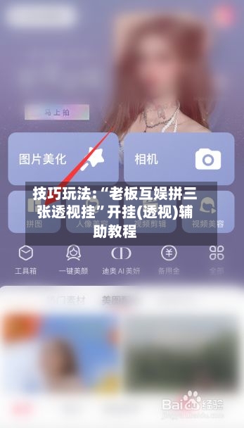 技巧玩法:“老板互娱拼三张透视挂”开挂(透视)辅助教程-第2张图片