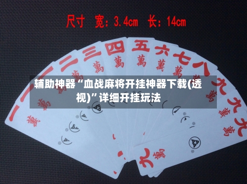 辅助神器“血战麻将开挂神器下载(透视)”详细开挂玩法-第2张图片