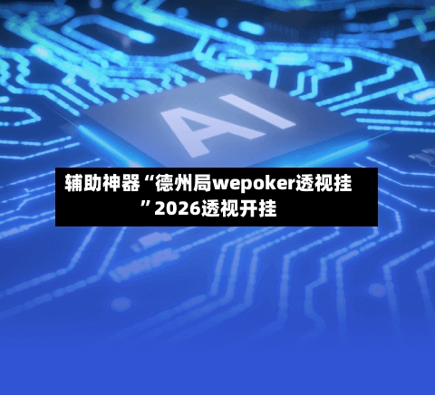 辅助神器“德州局wepoker透视挂”2026透视开挂-第2张图片
