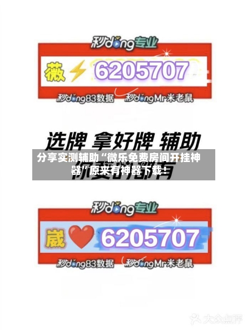 分享实测辅助“微乐免费房间开挂神器”原来有神器下载！-第3张图片