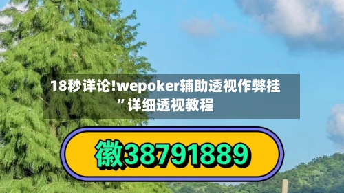 18秒详论!wepoker辅助透视作弊挂”详细透视教程-第3张图片