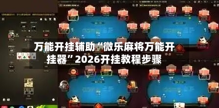 万能开挂辅助“微乐麻将万能开挂器	”2026开挂教程步骤-第2张图片