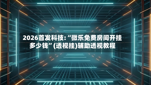 2026首发科技:“微乐免费房间开挂多少钱”(透视挂)辅助透视教程-第3张图片