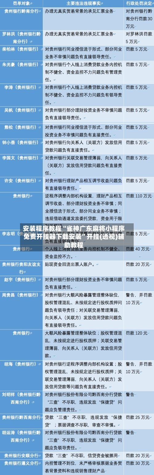 安装程序教程“雀神广东麻将小程序免费开挂器下载安装”开挂(透视)辅助教程-第3张图片