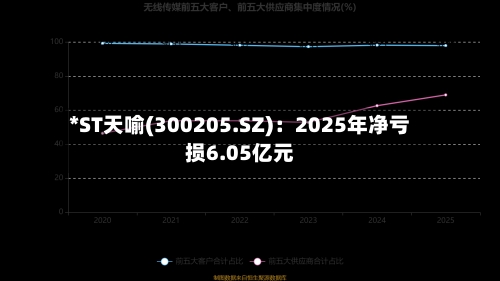 *ST天喻(300205.SZ)：2025年净亏损6.05亿元