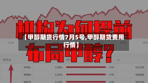 【甲醇期货行情7月5号,甲醇期货费用行情】-第2张图片