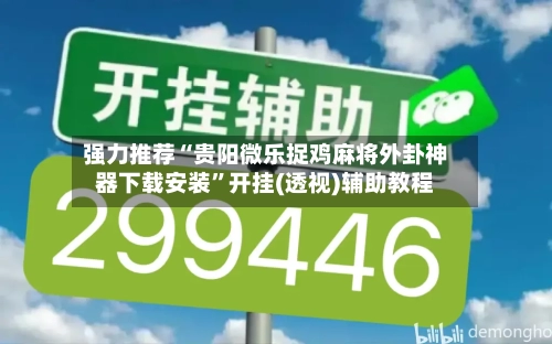 强力推荐“贵阳微乐捉鸡麻将外卦神器下载安装”开挂(透视)辅助教程-第3张图片