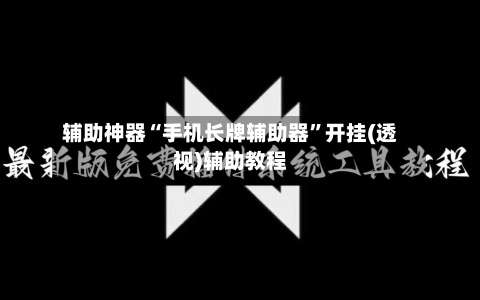 辅助神器“手机长牌辅助器	”开挂(透视)辅助教程-第2张图片