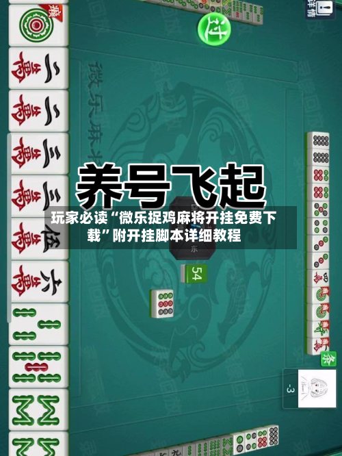 玩家必读“微乐捉鸡麻将开挂免费下载”附开挂脚本详细教程-第2张图片