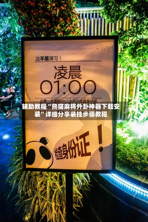 辅助教程“熊猫麻将外卦神器下载安装	”详细分享装挂步骤教程-第3张图片