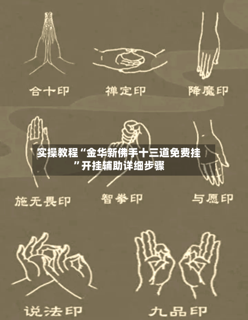 实操教程“金华新佛手十三道免费挂”开挂辅助详细步骤-第2张图片