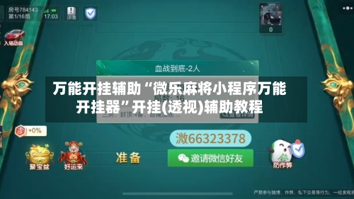 万能开挂辅助“微乐麻将小程序万能开挂器	”开挂(透视)辅助教程-第2张图片