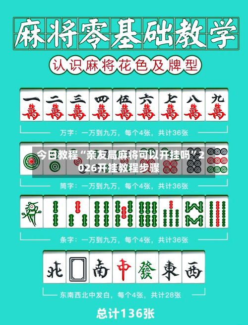 今日教程“亲友局麻将可以开挂吗”2026开挂教程步骤