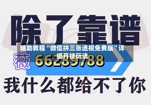 辅助教程“微信拼三张透视免费版	”详细开挂玩法-第2张图片