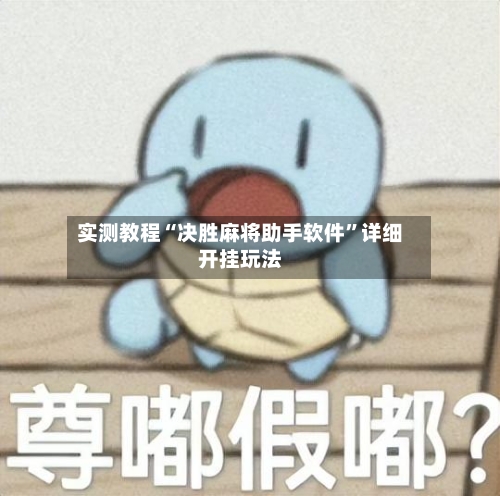 实测教程“决胜麻将助手软件”详细开挂玩法