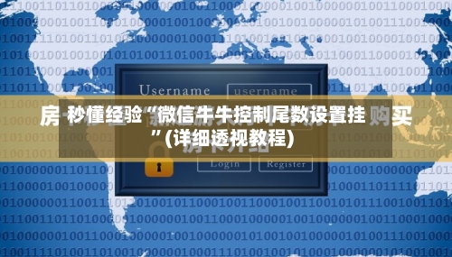 秒懂经验“微信牛牛控制尾数设置挂”(详细透视教程)-第2张图片