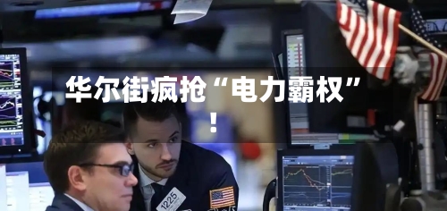 华尔街疯抢“电力霸权”！-第2张图片
