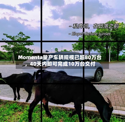 Momenta量产车辆规模已超80万台，40天内即可完成10万台交付-第2张图片
