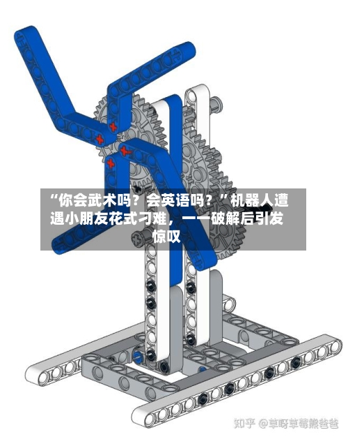 “你会武术吗？会英语吗？	”机器人遭遇小朋友花式刁难	，一一破解后引发惊叹-第2张图片
