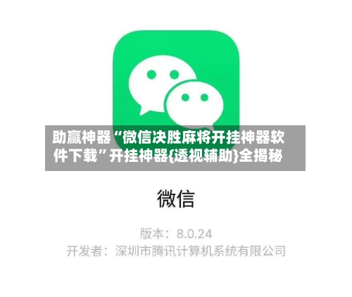 助赢神器“微信决胜麻将开挂神器软件下载”开挂神器{透视辅助}全揭秘-第2张图片