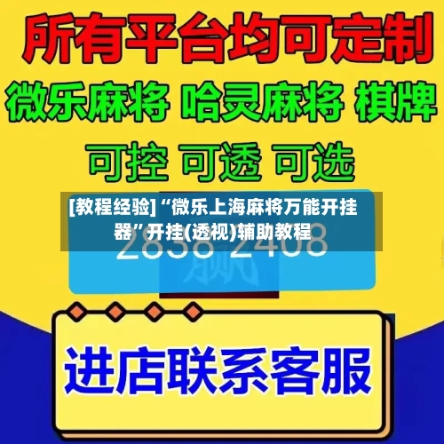 [教程经验]“微乐上海麻将万能开挂器	”开挂(透视)辅助教程-第3张图片