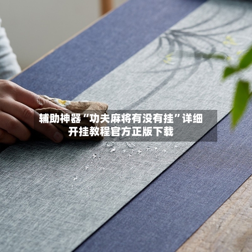 辅助神器“功夫麻将有没有挂”详细开挂教程官方正版下载-第3张图片