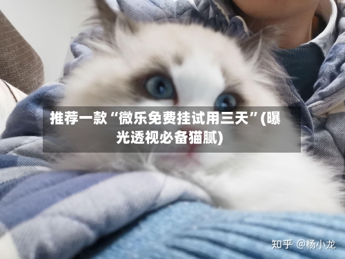 推荐一款“微乐免费挂试用三天	”(曝光透视必备猫腻)-第2张图片