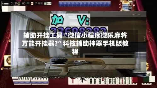 辅助开挂工具“微信小程序微乐麻将万能开挂器?”科技辅助神器手机版教程-第2张图片