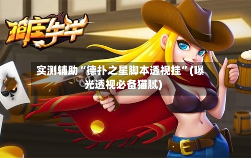 实测辅助“德扑之星脚本透视挂”(曝光透视必备猫腻)-第2张图片