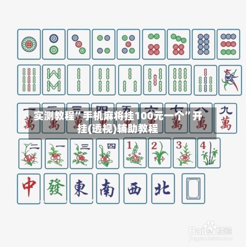 实测教程”手机麻将挂100元一个	”开挂(透视)辅助教程-第3张图片