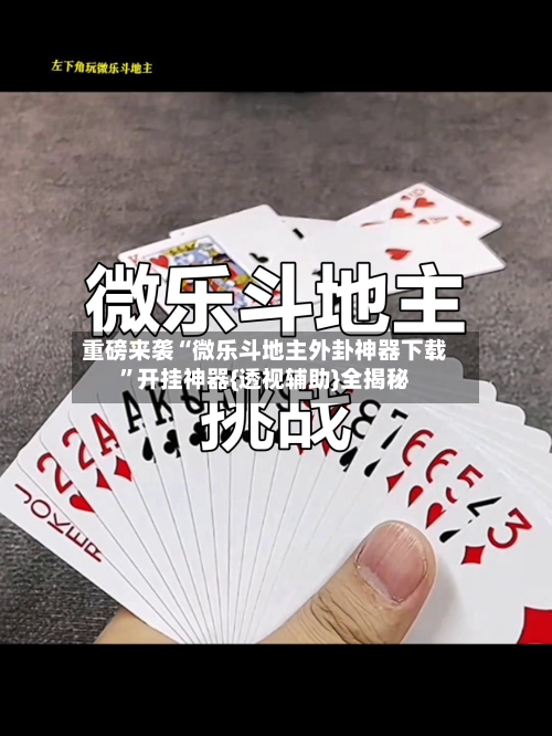 重磅来袭“微乐斗地主外卦神器下载”开挂神器{透视辅助}全揭秘-第2张图片