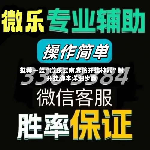 推荐一款“微乐云南麻将开挂神器	”附开挂脚本详细步骤-第2张图片