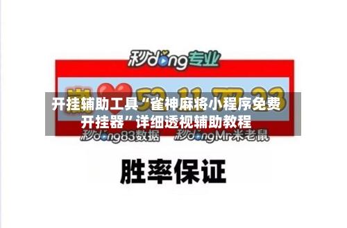 开挂辅助工具“雀神麻将小程序免费开挂器”详细透视辅助教程