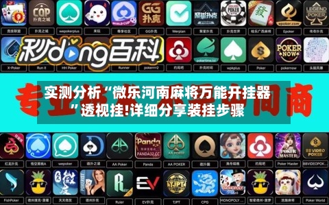 实测分析“微乐河南麻将万能开挂器”透视挂!详细分享装挂步骤-第2张图片