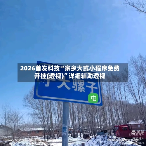 2026首发科技“家乡大贰小程序免费开挂(透视)”详细辅助透视