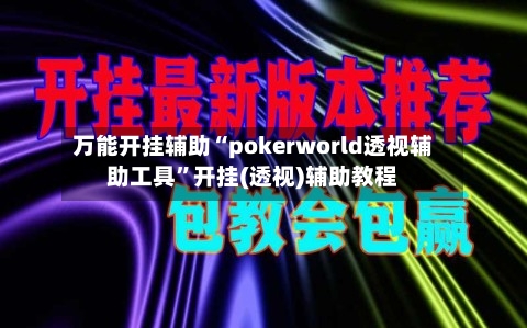 万能开挂辅助“pokerworld透视辅助工具”开挂(透视)辅助教程-第3张图片
