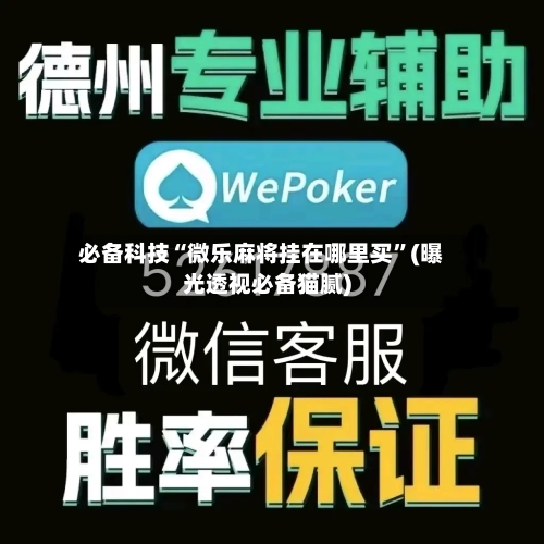 必备科技“微乐麻将挂在哪里买”(曝光透视必备猫腻)-第2张图片