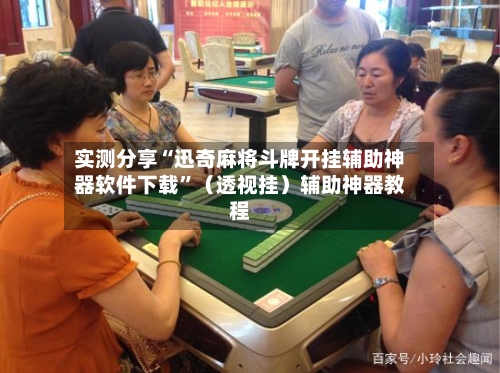 实测分享“迅奇麻将斗牌开挂辅助神器软件下载”（透视挂）辅助神器教程-第2张图片